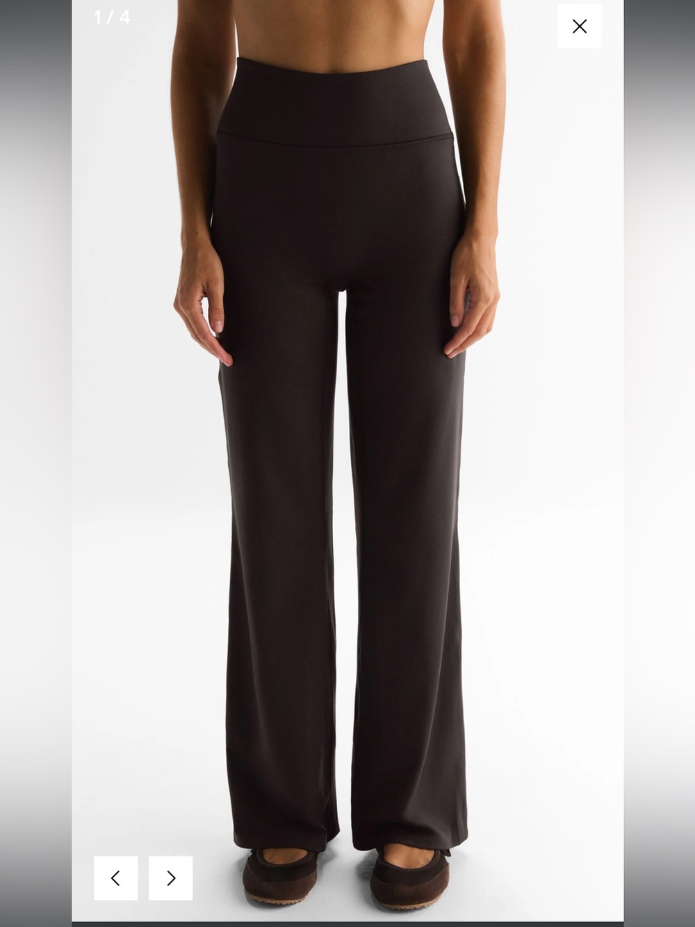Adanola Yoga Pant in Coffee Bean